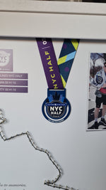 Half Marathon Route with Framed Medal