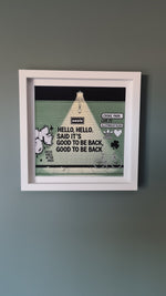 Oasis Graffiti art framed print (Irish connection)