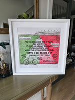 Mayo x Saw Doctors. All-Ireland Champions 2026. (Bigger 52cm x 52cm Frame)