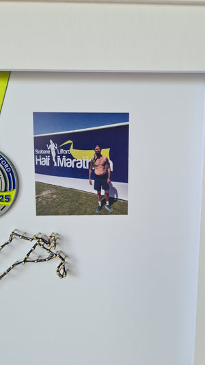 Half Marathon Route with Framed Medal
