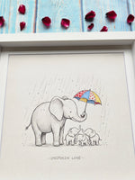 Illustrated Mother Love Art