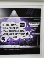 Blur Graffiti Art frame (Irish Gigs) ☘️🇮🇪