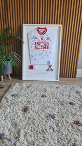Framed GAA Jersey with Personalised String Art