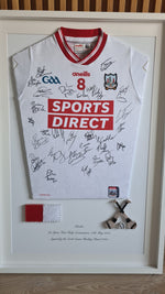 Framed GAA Jersey with Personalised String Art