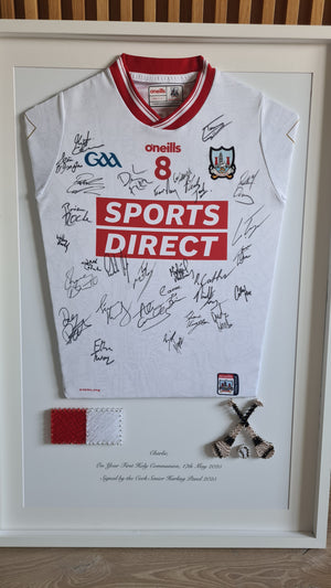 Framed GAA Jersey with Personalised String Art