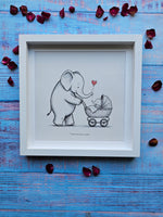 Illustrated Mother Love Art