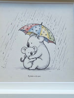 Illustrated Mother Love Art