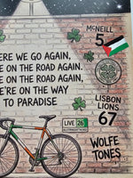 Wolfe Tones Graffiti art framed print (Irish connection)