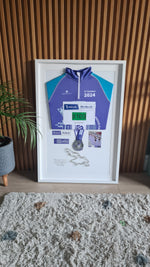 Framed Marathon Jersey & Medal with String Route