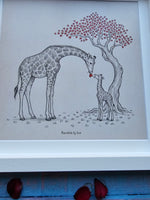 Illustrated Mother Love Art