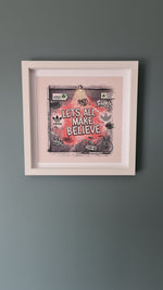 Oasis Graffiti art framed print (Irish connection)