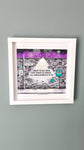 Oasis Graffiti art framed print (Irish connection)
