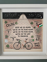 Wolfe Tones Graffiti art framed print (Irish connection)