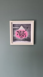 Oasis Graffiti art framed print (Irish connection)