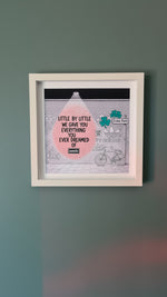 Oasis Graffiti art framed print (Irish connection)