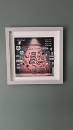 Oasis Graffiti art framed print (Irish connection)