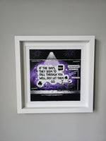 Blur Graffiti Art frame (Irish Gigs) ☘️🇮🇪