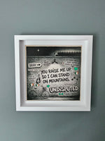 Katie Taylor x Westlife - Croke Park.  Katie's last ever fight. Framed memorbilla.