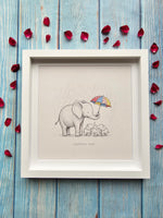 Illustrated Mother Love Art