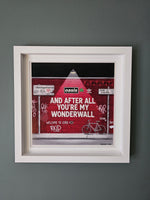 Oasis Graffiti art framed print (Irish connection)