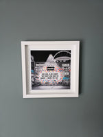 Oasis Graffitti Art Framed (Wembley Gigs)