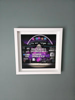 Oasis Graffitti Art Framed (Wembley Gigs)