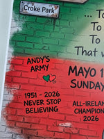 Mayo x Saw Doctors. All-Ireland Champions 2026.
