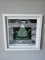 Oasis Graffitti Art Framed (Wembley Gigs)