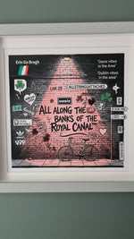 Oasis Graffiti art framed print (Irish connection)
